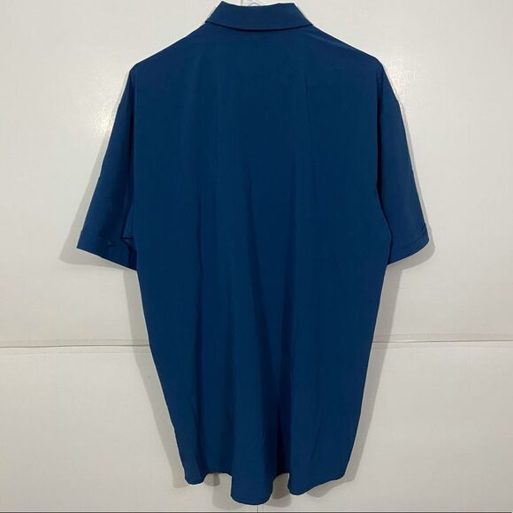 Adidas Athletic Fit Button Up Collared Shirt - Picture 2 of 5